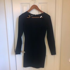 Bebe: Tight black dress
